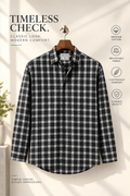 Black and White colour check shirt