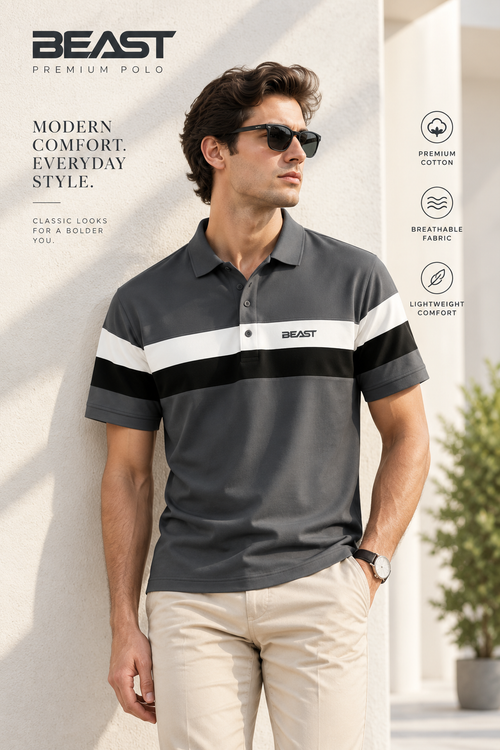 Beast Elite Stripe POLO