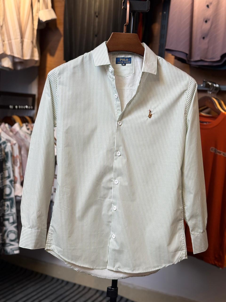Ice Blue Old Money Shirt |OMS